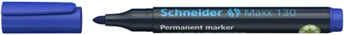 Alkoholos marker, 1-3 mm, kúpos, SCHNEIDER "Maxx 130", kék