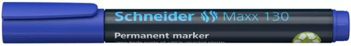 Alkoholos marker, 1-3 mm, kúpos, SCHNEIDER "Maxx 130", kék