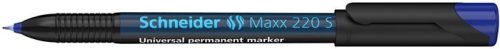 Alkoholos marker, OHP, 0,4 mm, SCHNEIDER "Maxx 220 S", kék