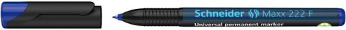 Alkoholos marker, OHP, 0,7 mm, SCHNEIDER "Maxx 222 F", kék