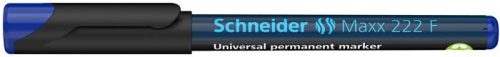Alkoholos marker, OHP, 0,7 mm, SCHNEIDER "Maxx 222 F", kék