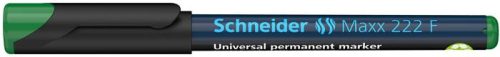 Alkoholos marker, OHP, 0,7 mm, SCHNEIDER "Maxx 222 F", zöld