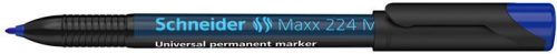 Alkoholos marker, OHP, 1 mm, SCHNEIDER "Maxx 224 M", kék