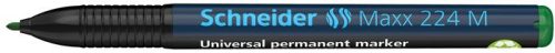 Alkoholos marker, OHP, 1 mm, SCHNEIDER "Maxx 224 M", zöld