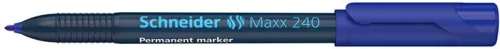 Alkoholos marker, 1-2 mm, kúpos, SCHNEIDER "Maxx 240", kék