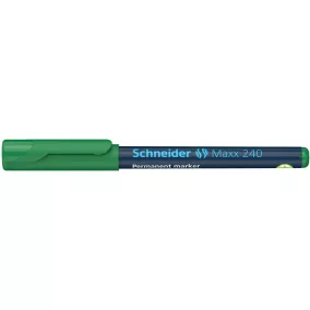   Alkoholos marker, 1-2 mm, kúpos, SCHNEIDER "Maxx 240", zöld