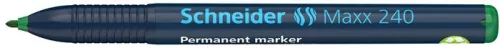 Alkoholos marker, 1-2 mm, kúpos, SCHNEIDER "Maxx 240", zöld