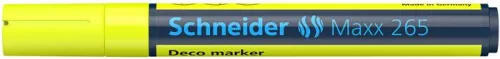 Krétamarker, 2-3 mm, SCHNEIDER "Maxx 265", sárga