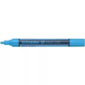   Krétamarker, 2-3 mm, SCHNEIDER "Maxx 265", világos kék