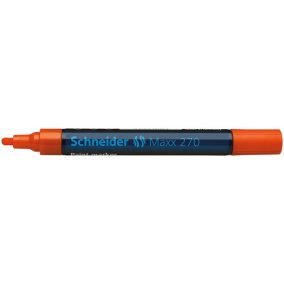   Lakkmarker, 1-3 mm, SCHNEIDER "Maxx 270", narancssárga