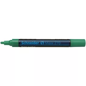 Lakkmarker, 1-3 mm, SCHNEIDER "Maxx 270", zöld