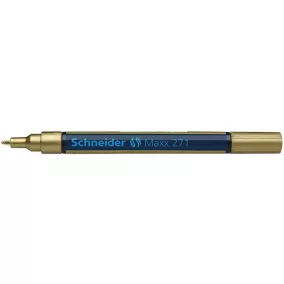 Lakkmarker, 1-2 mm, SCHNEIDER "Maxx 271", arany