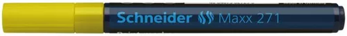 Lakkmarker, 1-2 mm, SCHNEIDER "Maxx 271", sárga