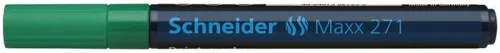 Lakkmarker, 1-2 mm, SCHNEIDER "Maxx 271", zöld