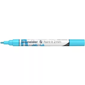   Dekormarker, akril, 2 mm, SCHNEIDER "Paint-It 310", pasztellkék