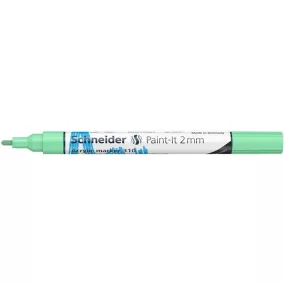   Dekormarker, akril, 2 mm, SCHNEIDER "Paint-It 310", pasztellzöld