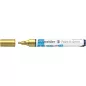   Dekormarker, akril, 4 mm, SCHNEIDER "Paint-It 320", arany
