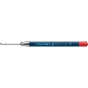   Golyóstollbetét, 0,5 mm, SCHNEIDER "Slider 755", piros