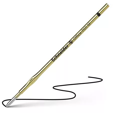 Golyóstollbetét, 0,5 mm, SCHNEIDER "Office 765", fekete