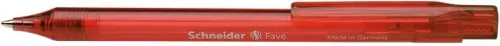 Golyóstoll, 0,5 mm, nyomógombos, SCHNEIDER "Fave", vegyes színek
