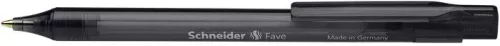 Golyóstoll, 0,5 mm, nyomógombos, SCHNEIDER "Fave", vegyes színek