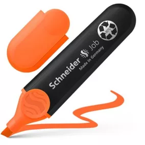  Szövegkiemelő, 1-5 mm, SCHNEIDER "Job 150", narancssárga