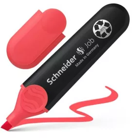   Szövegkiemelő, 1-5 mm, SCHNEIDER "Job 150", piros