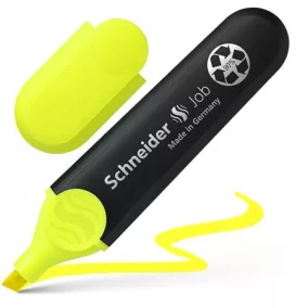   Szövegkiemelő, 1-5 mm, SCHNEIDER "Job 150", sárga