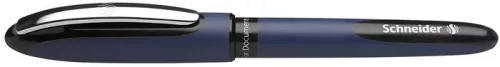 Rollertoll, 0,6 mm, SCHNEIDER "One Business", fekete