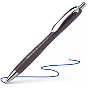   Golyóstoll, 0,7 mm, nyomógombos, SCHNEIDER "Slider Rave XB", szilva lila