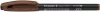 Tűfilc, 0,4 mm, SCHNEIDER "Topliner 967", barna