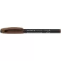 Tűfilc, 0,4 mm, SCHNEIDER "Topliner 967", barna