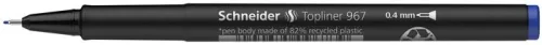 Tűfilc, 0,4 mm, SCHNEIDER "Topliner 967", kék