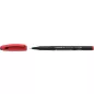 Tűfilc, 0,4 mm, SCHNEIDER "Topliner 967", piros