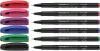 Tűfilc készlet, 0,4 mm, SCHNEIDER "Topliner 967", 6 különböző szín
