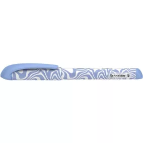   Töltőtoll, 0,5 mm, SCHNEIDER "Voice", kék hullámos