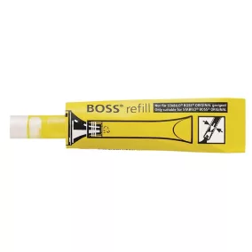  Utántöltő "Boss" szövegkiemelőhöz, STABILO "Boss", sárga