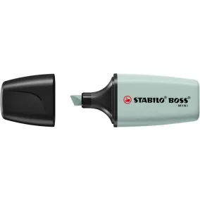   Szövegkiemelő, 1-4 mm, STABILO "Boss Mini Nature vibes", földzöld
