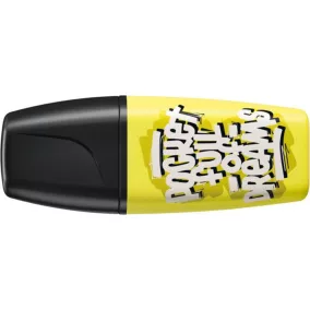   Szövegkiemelő, 2-5 mm, STABILO "Boss Mini Snooze One", sárga