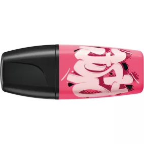   Szövegkiemelő, 2-5 mm, STABILO "Boss Mini Snooze One", rózsaszín