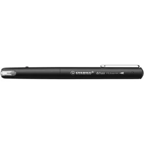 Tűfilc, 0,4 mm, STABILO "dr!ver", fekete