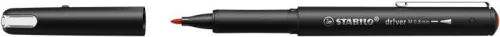 Filctoll, 0,8 mm, STABILO "dr!ver", piros