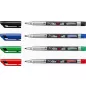   Alkoholos marker, 1 mm, kúpos, STABILO "Write-4-all", zöld