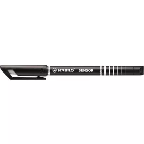 Tűfilc, 0,3 mm, STABILO "Sensor", fekete