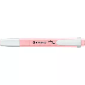   Szövegkiemelő, 1-4 mm, STABILO "Swing Cool Pastel", pink