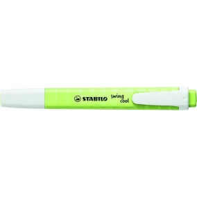   Szövegkiemelő, 1-4 mm, STABILO "Swing Cool Pastel", harmatos lime