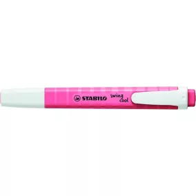   Szövegkiemelő, 1-4 mm, STABILO "Swing Cool Pastel", cseresznyevirág