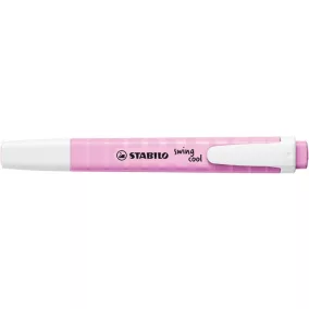   Szövegkiemelő, 1-4 mm, STABILO "Swing cool Pastel", deres málna