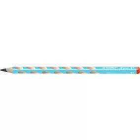   Grafitceruza, HB, háromszögletű, jobbkezes, STABILO, "EASYgraph", kék