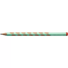   Grafitceruza, HB, háromszögletű, jobbkezes, STABILO, "EASYgraph", pasztell zöld